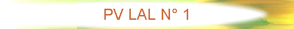 PV LAL N 1